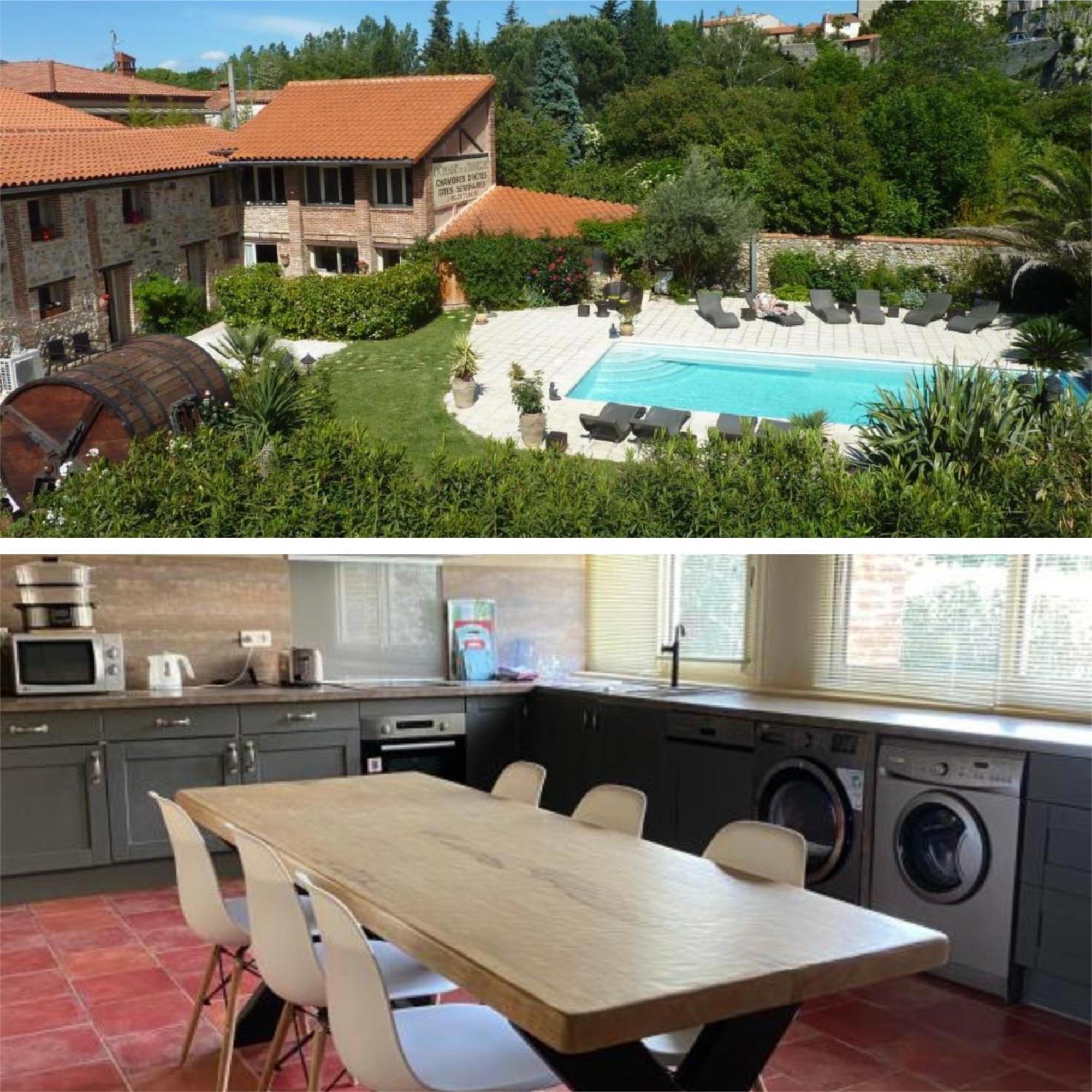 Domaine De La Tannerie Chambres D'Hotes Et Appartements Prades Exterior foto